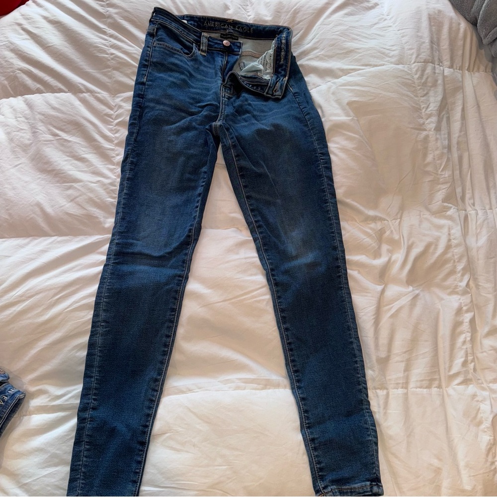 American eagle super hi-rise jegging